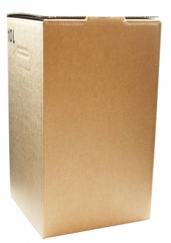 Bag in Box Karton natur/braun, neutral 10l